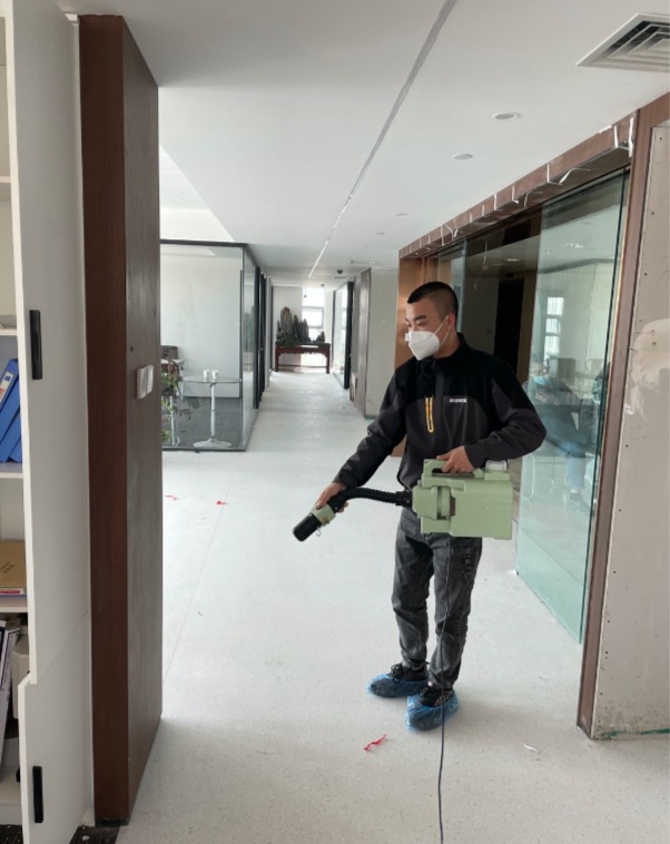 天津南开区保利国际大厦办公室除甲醛检测治理服务项目