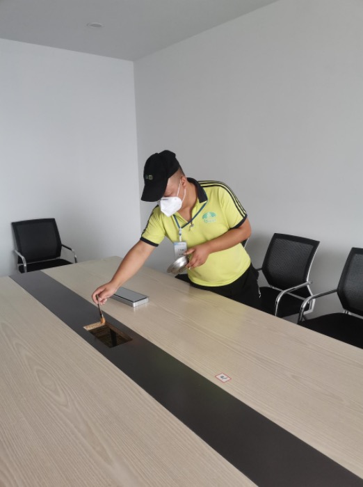 北京房山区绿地缤纷城办公室除甲醛检测治理服务项目